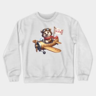 Valentine Love Bear Crewneck Sweatshirt